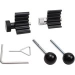 CCLIFE 6tlg Zahnriemen Wechsel Werkzeug Set Einstellwerkzeug Nockwellenw Arretierwerkzeug SDI TDI 1.2, 1.4, 1.6, 1.9, 2.0