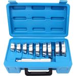 CCLIFE 10tlg Alu Druckstücksatz Druckstücke für Werkstattpresse Lager Buchsen Simmerring Eintreiber Treibsatz