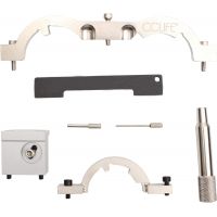 CCLIFE Motor Einstellwerkzeug Arretierwerkzeug Steuerzeiten Wechsel Werkzeug Benziner Kompatibel mit Vauxhall Opel Chevrolet 1.0, 1.2, 1.4 1.6