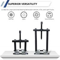 CCLIFE 12tlg Lagerabzieher Set Trennmesser fur Kugellager Lager Abzieher Polradabzieher Trennvorrichtung 30-70mm