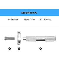 CCLIFE 10tlg Alu Druckstücksatz Druckstücke für Werkstattpresse Lager Buchsen Simmerring Eintreiber Treibsatz