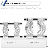 CCLIFE 14 TLG Lagerabzieher Set Trennmesser fur Kugellager Lager Abzieher Polradabzieher Trennvorrichtung 30-70mm