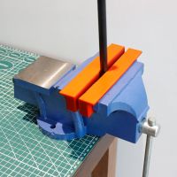 CCLIFE 2 tlg Schraubstock-Schutzbacken | Breite 110mm / 150mm | mit Magnet | Schonbacken für Feststehend Schraubstock