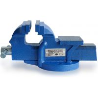 CCLIFE Feststehend Schraubstock 100/125/150 mm für Werkbank Werkbankschraubstock Parallelschraubstock, Modell:150mm