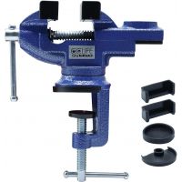 CCLIFE Schraubstock Drehbar 50/70 mm für Werkbank Werkbankschraubstock Parallelschraubstock