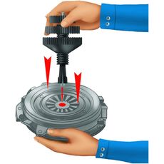 CCLIFE Kupplungszentrierwerkzeug Kupplung Zentrierwerkzeug Zentriersatz