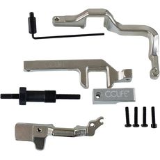 CCLIFE Motor Einstellwerkzeug Arretierwerkzeug Steuerzeiten Werkzeug Kompatibel mit BMW Mini Cooper N12 N14 Peugeot 207 Citroen 1.4 1.6 16V