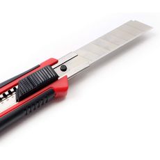 CCLIFE 8 Stück Cuttermesser 18mm, Teppichmesser mit Sicherheitslock inkl. 40 Ersatzklingen