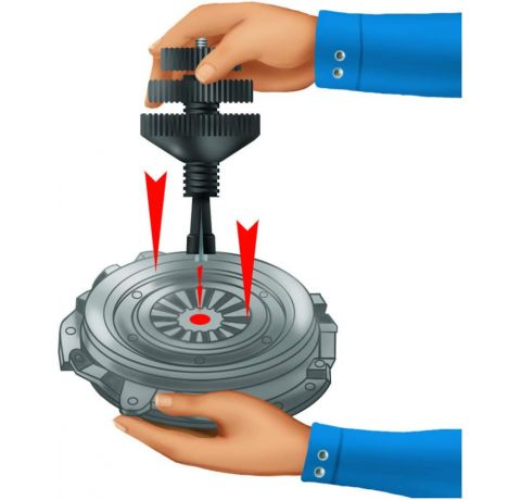 CCLIFE Kupplungszentrierwerkzeug Kupplung Zentrierwerkzeug Zentriersatz