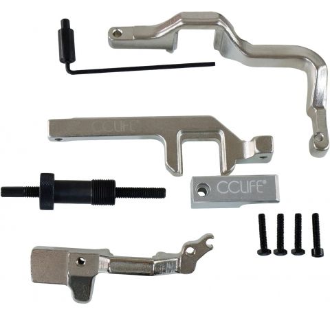 CCLIFE Motor Einstellwerkzeug Arretierwerkzeug Steuerzeiten Werkzeug Kompatibel mit BMW Mini Cooper N12 N14 Peugeot 207 Citroen 1.4 1.6 16V