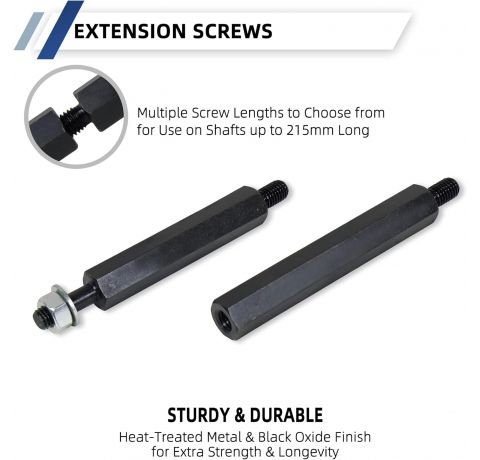 CCLIFE 14 TLG Lagerabzieher Set Trennmesser fur Kugellager Lager Abzieher Polradabzieher Trennvorrichtung 30-70mm