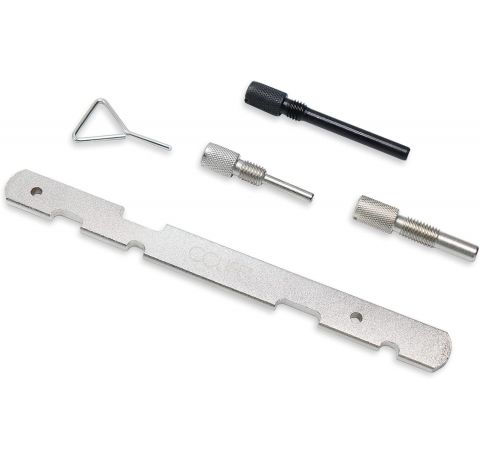 CCLIFE Motor Zahnriemen Wechsel Arretierung Einstellwerzeug Steuerzeiten Werkzeug Kompatibel mit Ford Mazda Volvo 1.25, 1.4, 1.6, 1.8, 2,0L