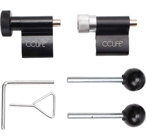 CCLIFE 6tlg Zahnriemen Wechsel Werkzeug Set Einstellwerkzeug Nockwellenw Arretierwerkzeug SDI TDI 1.2, 1.4, 1.6, 1.9, 2.0