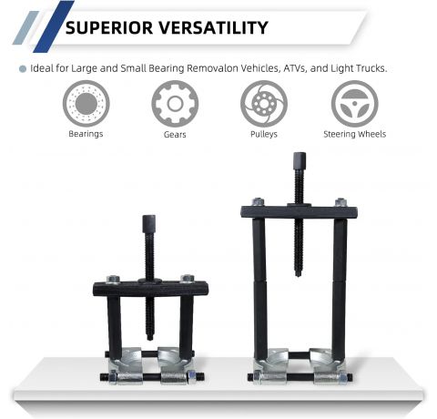 CCLIFE 12tlg Lagerabzieher Set Trennmesser fur Kugellager Lager Abzieher Polradabzieher Trennvorrichtung 30-70mm