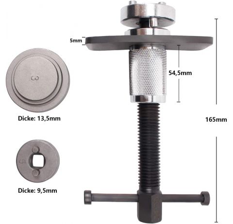 CCLIFE Bremskolbenrücksteller Bremsen Rücksteller KFZ Werkzeug