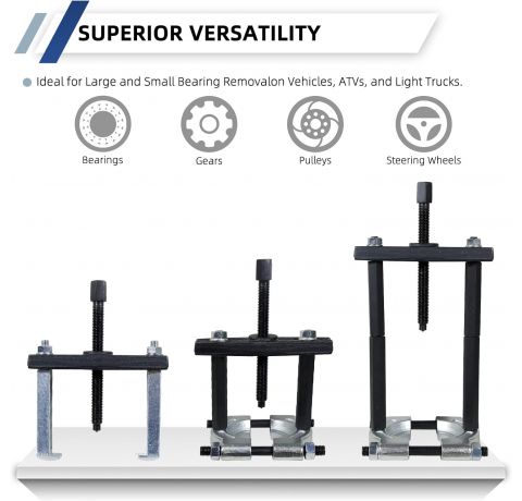 CCLIFE 14 TLG Lagerabzieher Set Trennmesser fur Kugellager Lager Abzieher Polradabzieher Trennvorrichtung 30-70mm