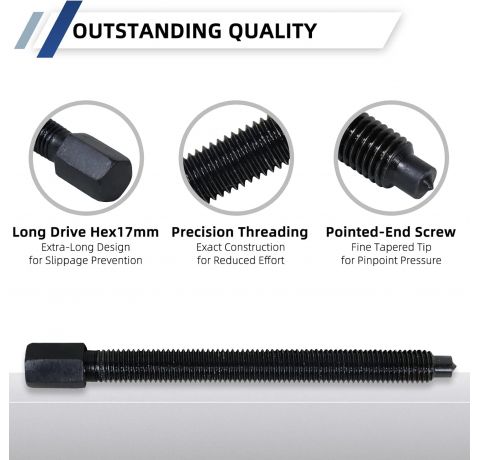 CCLIFE 14 TLG Lagerabzieher Set Trennmesser fur Kugellager Lager Abzieher Polradabzieher Trennvorrichtung 30-70mm