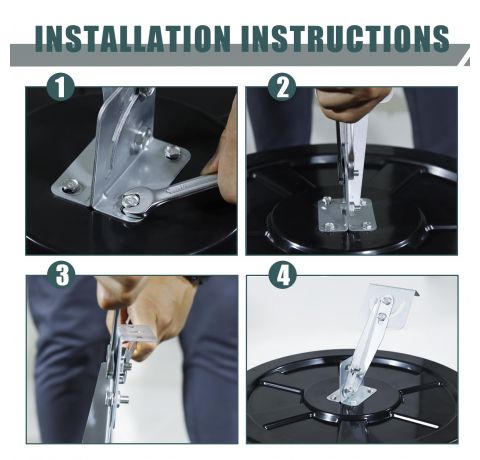 CCLIFE Konvexspiegel Verkehrsspiegel Dicker und Kräftiger für Garagen und Einfahrten, Parkhilfe, 30 cm verstellbarer Weitwinkelblick,Innen & Außen gewölbter SicherheitsspiegelCCLIFE Konvexspiegel Verkehrsspiegel Dicker und Kräftiger für Garagen und Einfahrten, Parkhilfe, 30 cm verstellbarer Weitwinkelblick,Innen & Außen gewölbter Sicherheitsspiegel