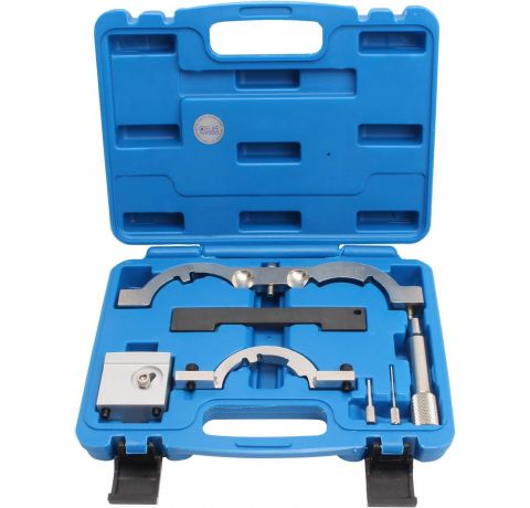 CCLIFE Motor Einstellwerkzeug Arretierwerkzeug Steuerzeiten Wechsel Werkzeug Benziner Kompatibel mit Vauxhall Opel Chevrolet 1.0, 1.2, 1.4 1.6