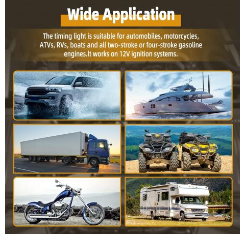 CCLIFE Zündlichtpistole Stroboskoplampe Blitzpistole Zündung Zündlicht Pistole 12V/10W