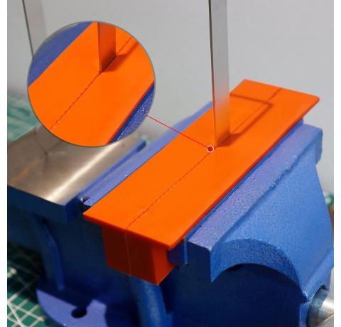 CCLIFE 2 tlg Schraubstock-Schutzbacken | Breite 110mm / 150mm | mit Magnet | Schonbacken für Feststehend Schraubstock