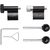 CCLIFE 6tlg Zahnriemen Wechsel Werkzeug Set Einstellwerkzeug Nockwellenw Arretierwerkzeug SDI TDI 1.2, 1.4, 1.6, 1.9, 2.0