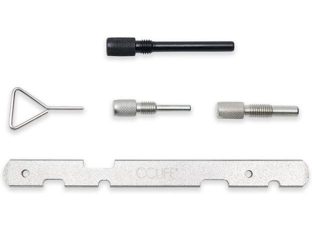 CCLIFE Motor Zahnriemen Wechsel Arretierung Einstellwerzeug Steuerzeiten Werkzeug Kompatibel mit Ford Mazda Volvo 1.25, 1.4, 1.6, 1.8, 2,0L