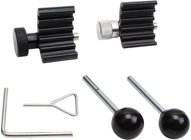 CCLIFE 6tlg Zahnriemen Wechsel Werkzeug Set Einstellwerkzeug Nockwellenw Arretierwerkzeug SDI TDI 1.2, 1.4, 1.6, 1.9, 2.0