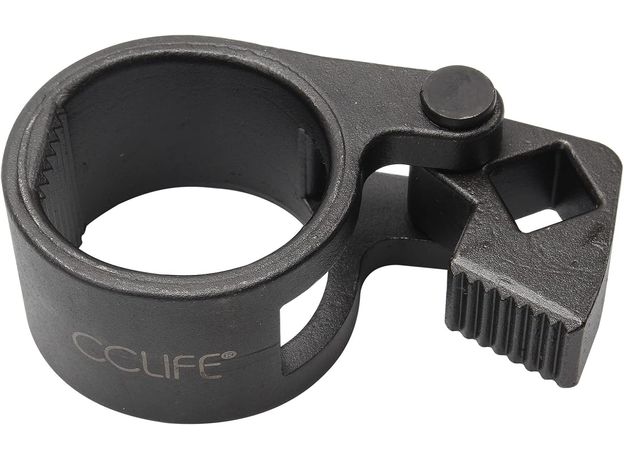 CCLIFE 1/2" Spurstangen Schlüssel Axialgelenk Abzieher Spurstangengelenk Werkzeug 27-42 mm Innenvierkant Antrieb