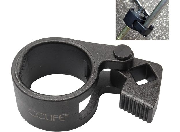 CCLIFE 1/2" Spurstangen Schlüssel Axialgelenk Abzieher Spurstangengelenk Werkzeug 27-42 mm Innenvierkant Antrieb